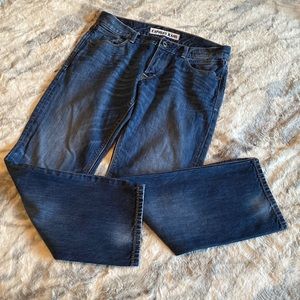 Express Rocco Slim Fit Straight Leg Jeans Size 32 x 30.